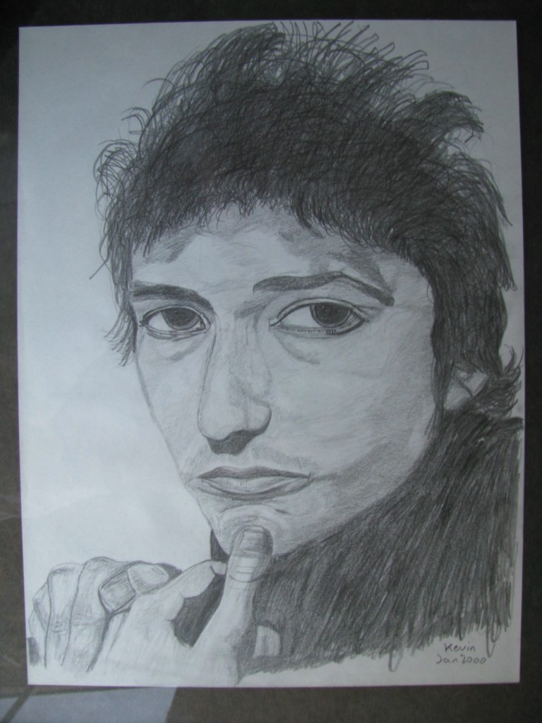 Drawing: Bob Dylan | Ragged Clown